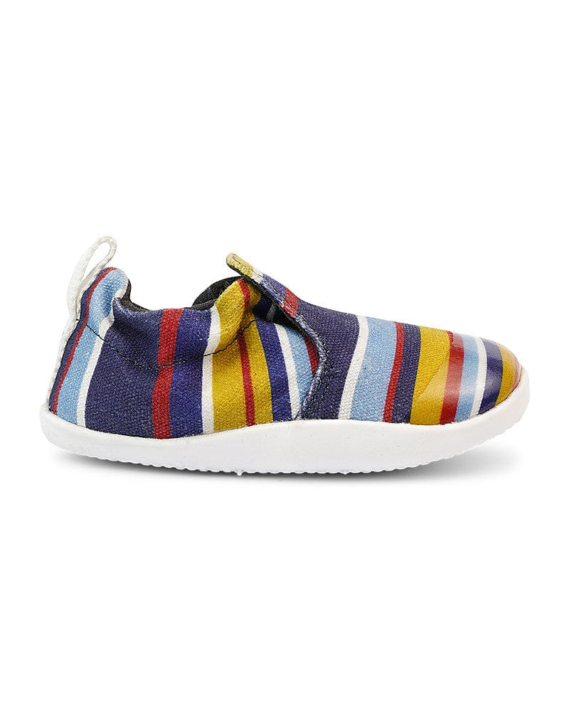Explorer scamp light in canvas a righe maschio