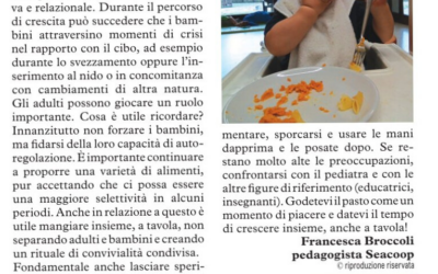 Bambini in crisi col cibo, come sperimentare insieme
